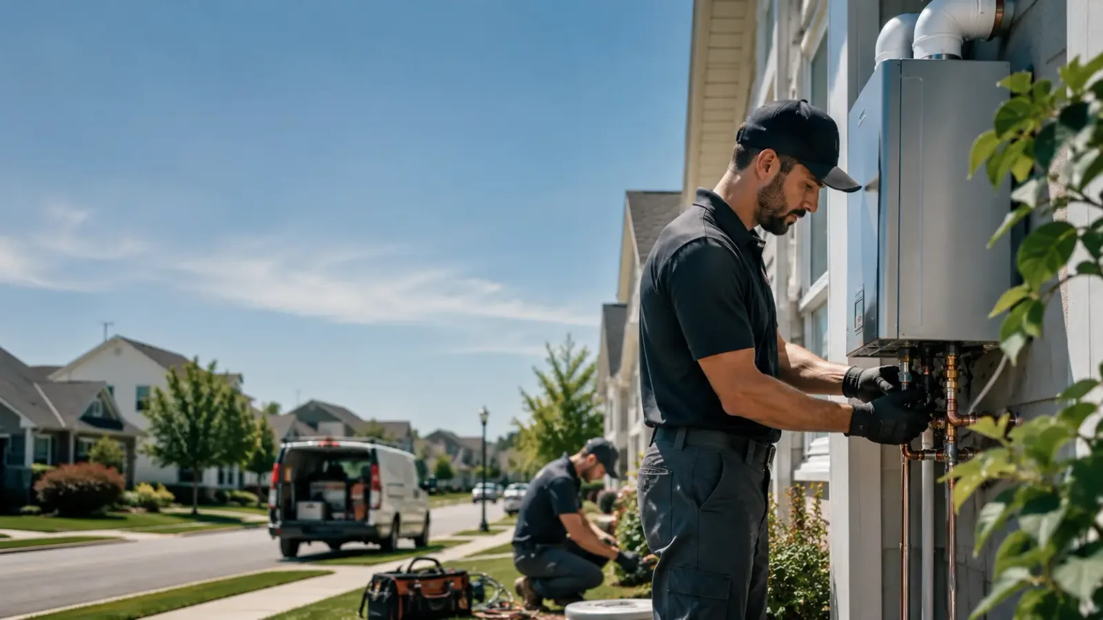 Tankless Water Heater Installation in Rogers, TX